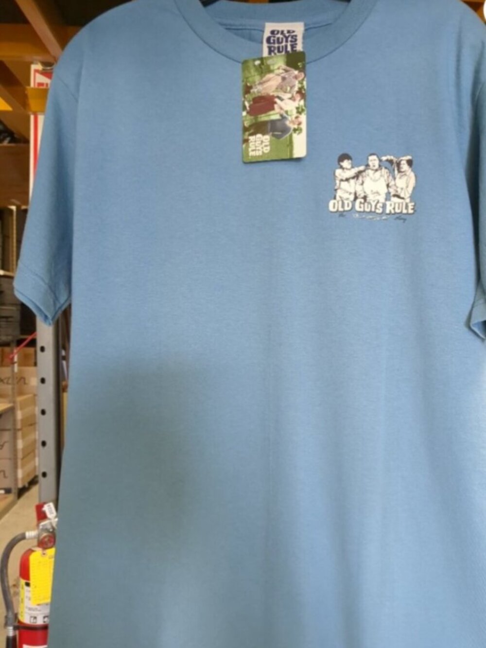 Vintage Old Guys Rule Three Stooges Short  Sleeve Tee Shirt - Picture 2 of 10